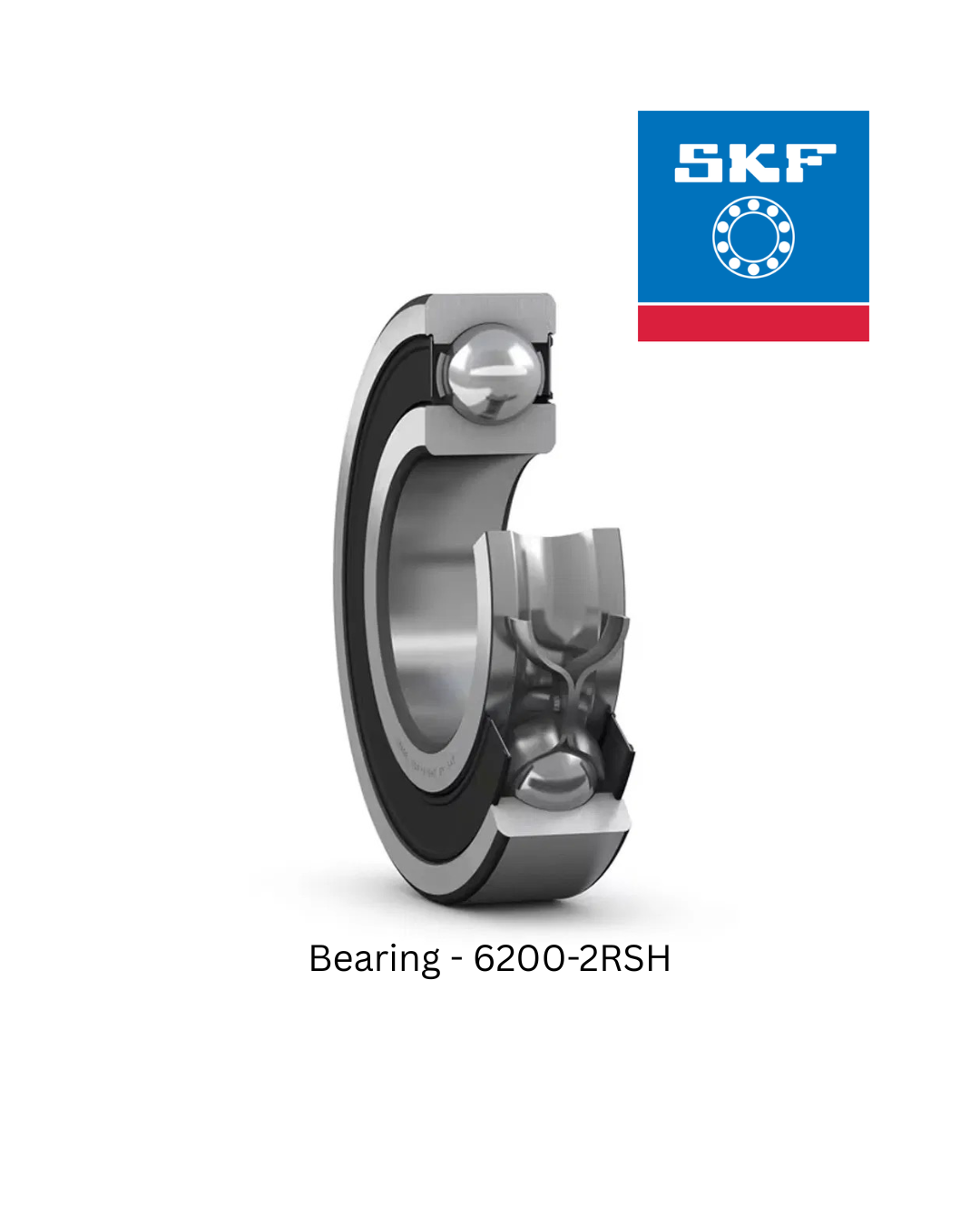 SKF Bearing-6200-2RSH